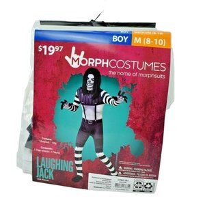 MorphCostumes 2 Piece Laughing Jack Boy's Size: Medium (8-10) New (Halloween)
